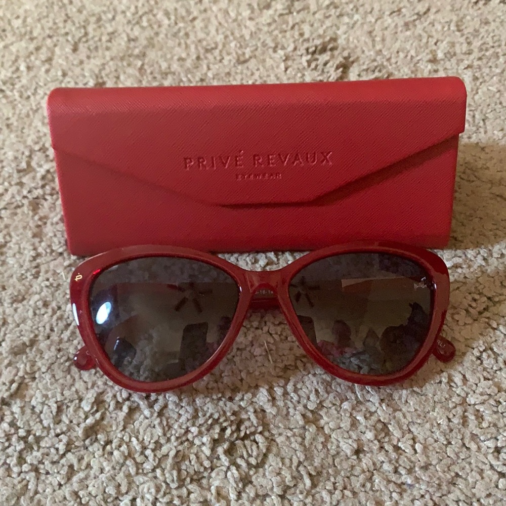 Red sunglasses